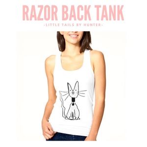 🎉HP 7/7/19🎉 Little Tails Razor Back Tank